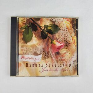 Just For The Record - Highlights From Barbra Streisand CD 1992